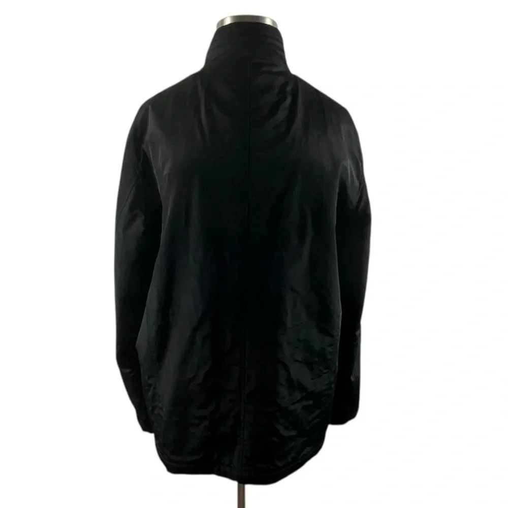TUMI T TECH‎ Commuter Waterproof Hooded Men Plus Size Two Layer  Black Coat
